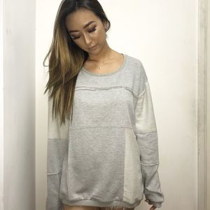 Gray comfy sweater